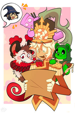 Commission for a close online friend!